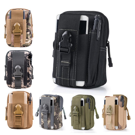 Tactical Military Molle Pouch Belt Waist Bags Pocket Fanny Pack bag for Iphone 6 7 6s 5s Plus 8 Huawei LG Samsung S7 Phone Cases