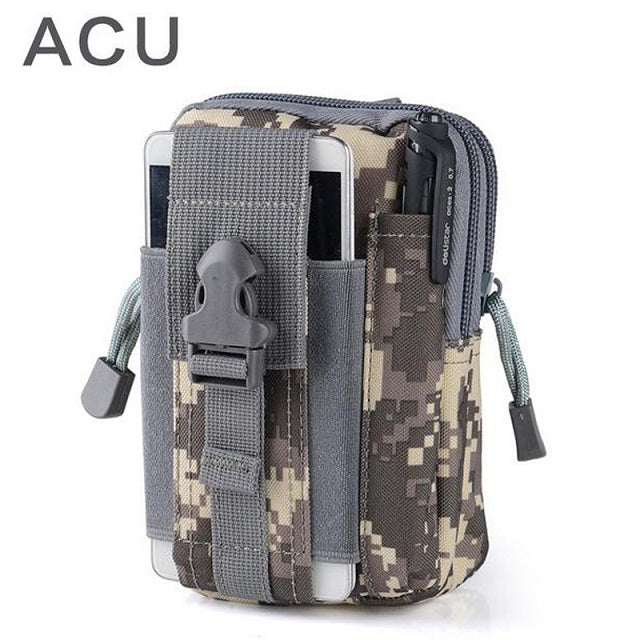 Tactical Military Molle Pouch Belt Waist Bags Pocket Fanny Pack bag for Iphone 6 7 6s 5s Plus 8 Huawei LG Samsung S7 Phone Cases