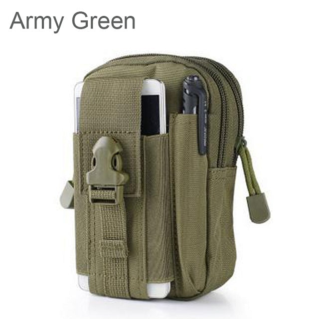 Tactical Military Molle Pouch Belt Waist Bags Pocket Fanny Pack bag for Iphone 6 7 6s 5s Plus 8 Huawei LG Samsung S7 Phone Cases