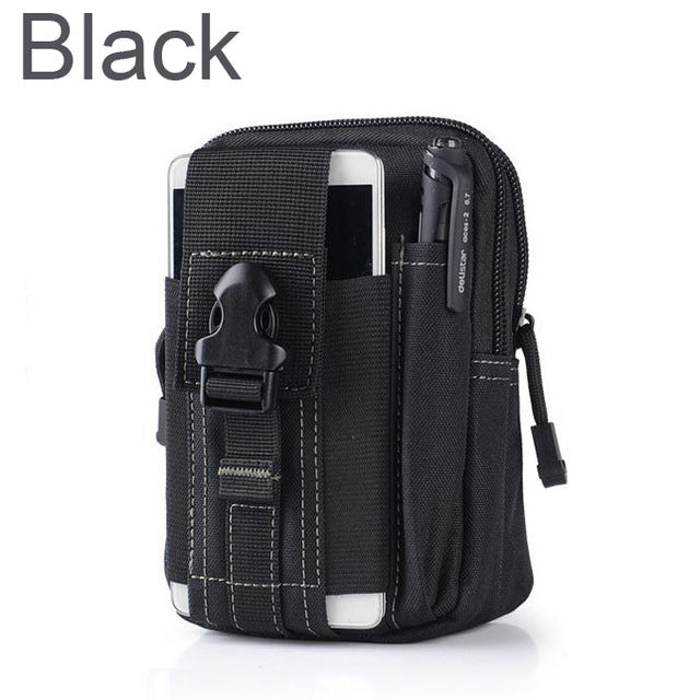 Tactical Military Molle Pouch Belt Waist Bags Pocket Fanny Pack bag for Iphone 6 7 6s 5s Plus 8 Huawei LG Samsung S7 Phone Cases