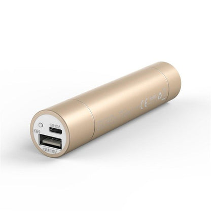 ORICO 2600mAh External Battery Pack Portable Aluminum Power Bank for iPhone iPad Xiaomi Samsung LG Android with SOS Flashlight