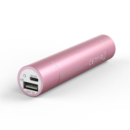 ORICO 2600mAh External Battery Pack Portable Aluminum Power Bank for iPhone iPad Xiaomi Samsung LG Android with SOS Flashlight