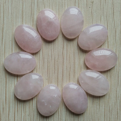 Free shipping 20pcs/lot Wholesale 18x25mm 2017 hot sell natural stone mixed Oval CAB CABOCHON teardrop beads for jewelry making