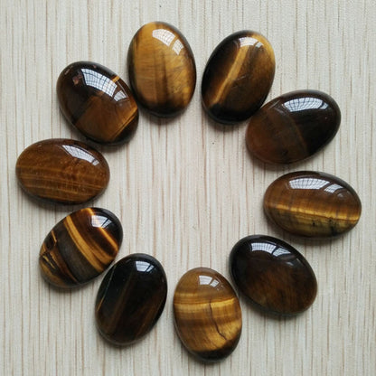 Free shipping 20pcs/lot Wholesale 18x25mm 2017 hot sell natural stone mixed Oval CAB CABOCHON teardrop beads for jewelry making