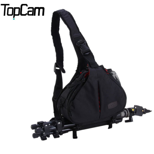 Caden K1 Camera Bag Case Triangle Shoulder Bag Video For Canon For Nikon For Sony 600D 7D 5DII 60D 750D 700D 5500D 7200D 3500D