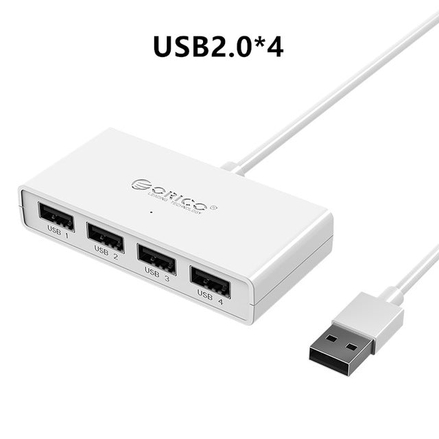 ORICO High Speed USB3.0 Hub with AUX MIC USB Micro Port HUB Charging Hub USB Splitter for Apple Macbook Air Laptop PC Tablet