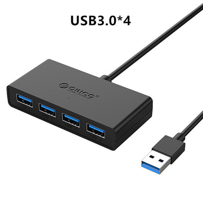 ORICO High Speed USB3.0 Hub with AUX MIC USB Micro Port HUB Charging Hub USB Splitter for Apple Macbook Air Laptop PC Tablet