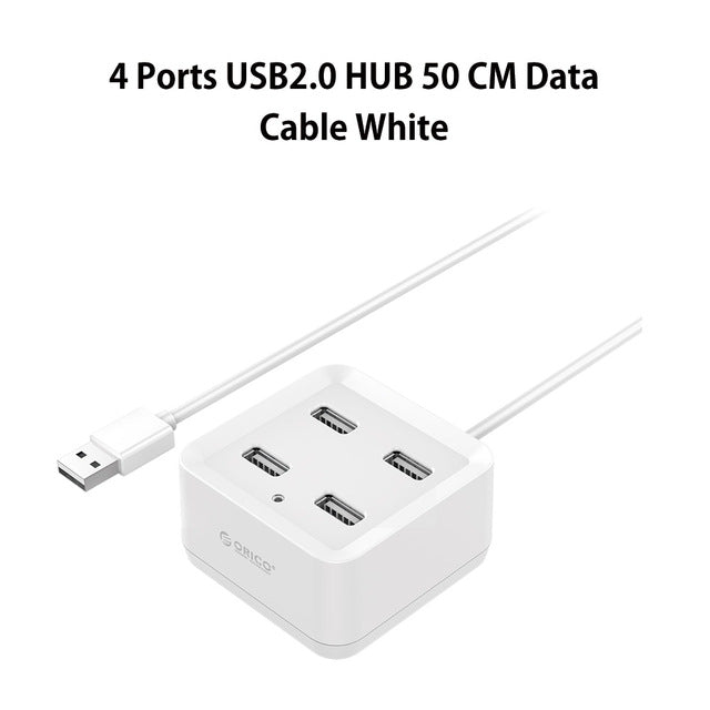 ORICO High Speed 4 Port USB 2.0 Hub USB Port USB HUB Portable HUB USB Splitter for Apple Macbook Air Laptop PC Tablet