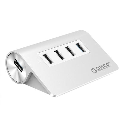 ORICO USB HUB 1 Ports USB3.0 5Gpbs 3 Ports USB2.0 480Mbps Speed Aluminum Alloy Designed for iMac Desktop Laptop with 100cm Cable