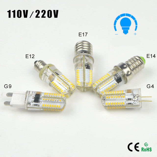 free shipping 3W 9w 12w 15w G9 G4 E14 led SMD3014 48 60LEDS 220V 12V g 9 Spotlight Led lamp Light Downlight Led Bulbs Warm/White