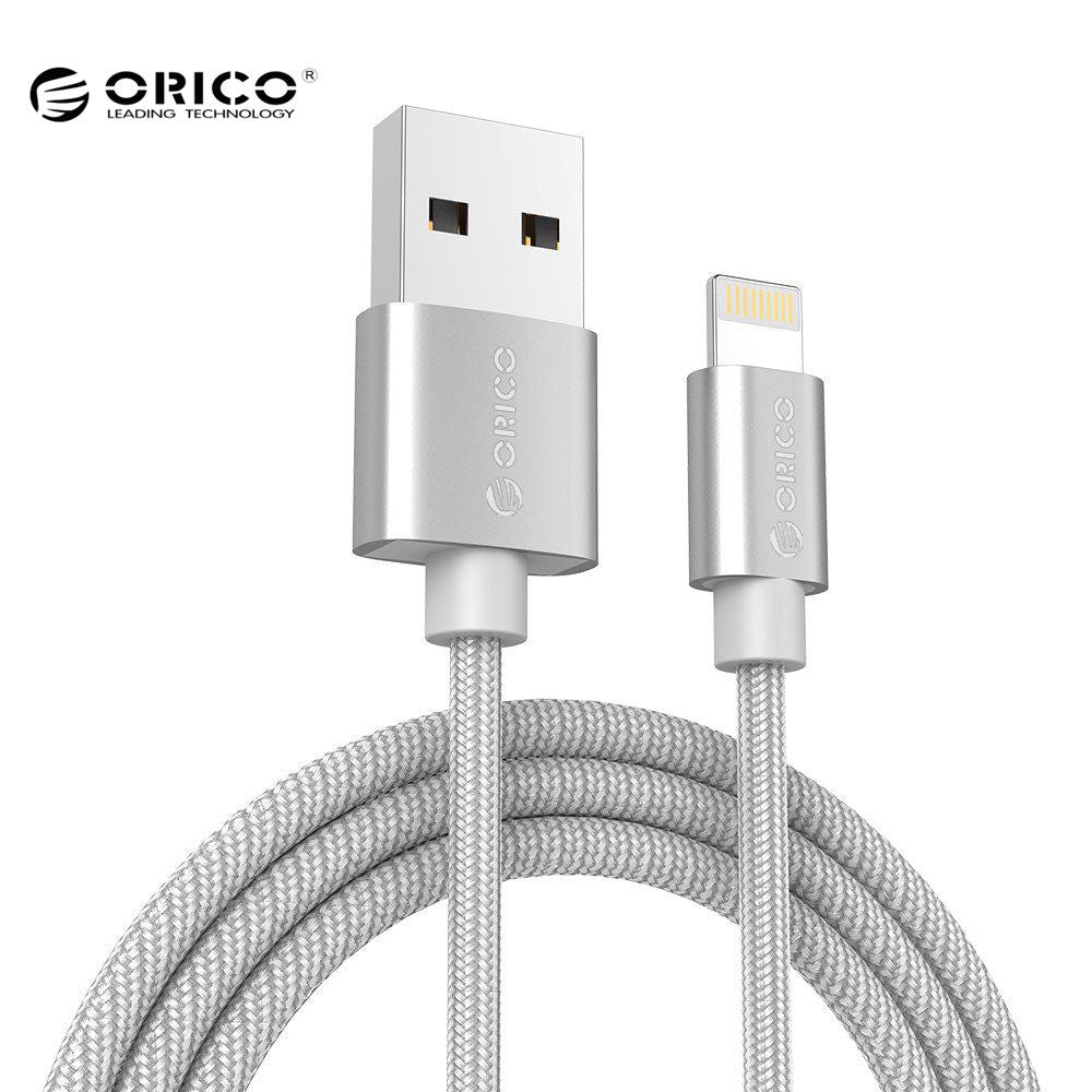 ORICO USB Cable for iPhone 8 7 6 6s SE 5s Data Sync USB Cable for iPad mini/air/pro for iPhone charger for iPhone X Cable