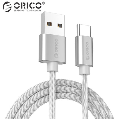 ORICO Nylon USB Type C Cable usb type-c cables for xiaomi mi5 Oneplus LG Nexus 5x huawei samsung letv usb type c wire